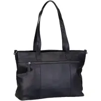 The Chesterfield Brand sac shopper sac d'ordinateur portable pour ordinateur portable Mosel Shopper Black noir