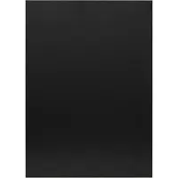 Europel 356214 Tableau noir sans cadre, 600 x 1 100 mm, noir