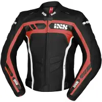 IXS blouson Sport LD RS-600 1.0 noir-rouge-blanc 60H