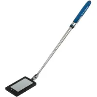 Asta A-TIL - Miroir fr Miroir de contrôle télescopique LED, 285-870 mm, avec 2 LED, pile incluse