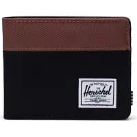 Herschel Portefeuille Roy, capacité de 6 cartes, 11,5 cm, avec protection RFID (noir)