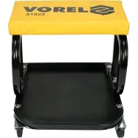 VOREL Tabouret d'atelier, chaise d'atelier 355x195x40mm jusqu'à 115kg