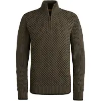 PME Legend Pull Structure Half Zip Beluga Vert