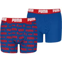 Puma Boxers - 2 Pack - Rouge/Bleu - - 122/128 - Boxers