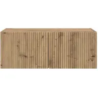 vidaXL Meuble TV en chêne, style artisanal, 78,5 x 31 x 29,5 cm