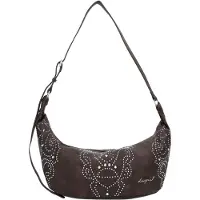 Desigual sac à main pour femme en polyéthylène marron