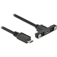 DeLOCK Kabel USB 2.0 Micro-B Stecker 0,5 m zum einbau