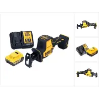 DeWalt DCS 369 M1 Scie sabre sans fil Scie réversible 18 V Brushless + 1x batterie 4,0 Ah + chargeur