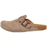 El naturalista unisex. 257961220005_020 Sabots en cuir N5796 Balance gris (39), 1 à 3 cm, Boucle, Casuel