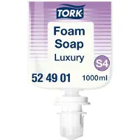 Tork FOAM SOAP TROK LUXURY S4 1000ML (Distributeur de savon pour les mains, Savon liquide, 1000 ml)