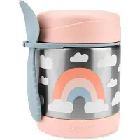 Skip Hop Whimz Spark Style Food Jarrainbow Argenté Enfants