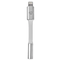 Nedis Adaptateur Apple Lightning Apple Lightning 8 broches mâle - 3,5 mm fe