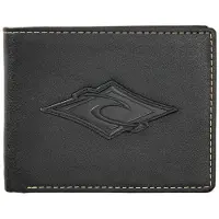 Rip Curl Patched Diamond Pu All Day Wallet Noir Homme