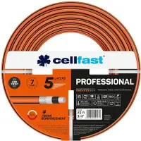 Cellfast Tuyau d'arrosage Professional, diamètre 3/4 de pouce, longueur 20 mètres, 5 couches