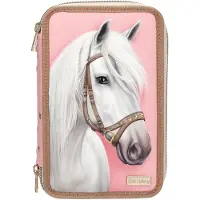 Miss Melody 0413973, Étui rigide, Zinc, Polyester, Polypropylène (PP), Aluminium, Papier, Rose, Motif imprimé, Intérieur/extérieur, Garçon/fille