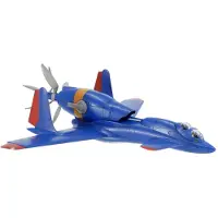 Plum Pmoa Royal Space Force : Kit de modélisme plastique "Les Ailes de Honnêamis", échelle 1/72. Avion de chasse "Schira-DOW 3ème" (version biplace) de l'Armée de l'Air d'Oukoku. Dimensions : 21 cm