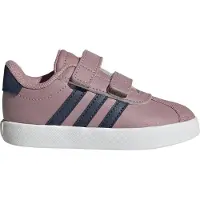 Adidas Vl Court 3.0 Infant Trainers Rose EU 23 Enfants