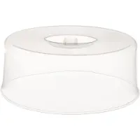 Westmark Housse à gâteau, Ø 30 cm, Avec poignée, Plastique, Transparent, 34242251