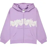 Roxy Midnight Hike Bruhsed Rg Full Zip Sweatshirt Violet 14 Years Fille