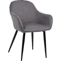CLP Chaise de salle à manger Boise Tissu