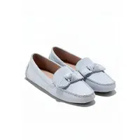 Cole Haan Mocassin 'BELLPORT BOW DRIVER' bleu clair