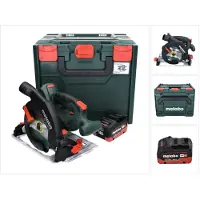 Metabo KS 18 LTX 57 Scie circulaire sans fil 18 V 165 x 20 mm (601857840) + 1x Batterie 10,0 Ah + Coffret MetaLoc - sans chargeur