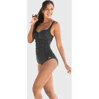 LASCANA Maillot de bain 'Debby' anthracite / noir