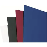 GBC Chemises à reliure thermique ThermaBind BusinessLine lin, Relieuse : accessoires, Bleu