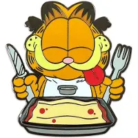 Youtooz Broche Garfield « Disco Garfield Lasagna Dinner » 5 cm