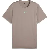 Puma T-Shirt fonctionnel turquoise / taupe