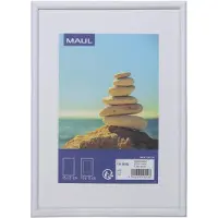MAUL 1935002 Bilder Wechselrahmen Papierformat: 15 x 21 cm Weiss