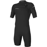 O'Neill Hammer 2 Mm Spring Short Sleeve Front Zip Shorty Noir MS Homme