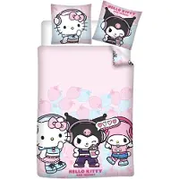 Aymax Hello Kitty &amp Friends Bettwäsche - 140 x 200 cm (200 x 140 cm)