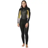 Rip Curl Combinaison En Néoprène à Manches Longues Et Fermeture éclair Dans Le Dos Pour Femme Omega 3/2 Mm Gb Steamer