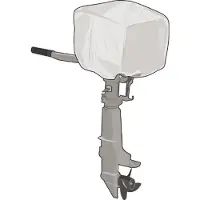 Talamex Housse De Protection Pour Moteur Hors-bord