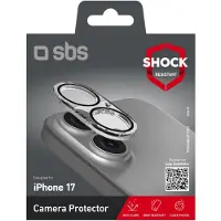 SBS Kameraglas (1 pcs, Apple iPhone 16, Apple iPhone 17), Téléphone portable : film de protection, Transparent