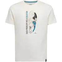 La Sportiva Solution Short Sleeve T-shirt Blanc S Homme