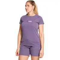 Trangoworld Kempsey Short Sleeve T-shirt Violet M Femme