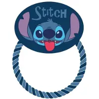Disney Jouet pour chien Lilo & Stitch - peluche grinçante et corde - L