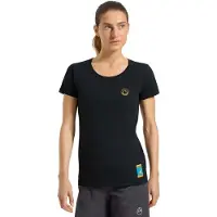 La Sportiva Climbing On The Moon Short Sleeve T-shirt Noir XS Femme