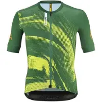 Mavic Aksium Graphic Short Sleeve Jersey Vert XL Homme