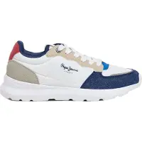 Pepe Jeans Teagan Bass Trainers Blanc EU 39 Garçon