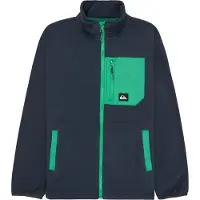 Quiksilver Ice Field Full Zip Fleece Bleu 16 Years Garçon