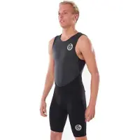 Rip Curl Dawn Patrol Short John 2 Mm Sleeveless Back Zip Shorty Noir S Homme