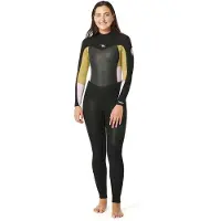 Rip Curl Combinaison En Néoprène à Manches Longues Et Fermeture éclair Dans Le Dos Pour Femme Omega 43gb Steamer 4/3 Mm