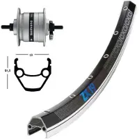 Exal Roue avant, 26"