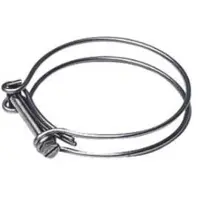 PLASTIMO Spiral Clamp 10 Units Argenté 34-38 mm