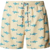 Pepe Jeans pour homme. PMB100031 Maillot de bain requin jaune (S), Beachwear, Polyester