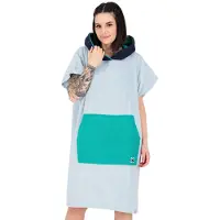 Deproc Peignoir long 'PARLEE BEACH' bleu clair