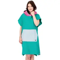 Deproc Peignoir long 'PARLEE BEACH' turquoise